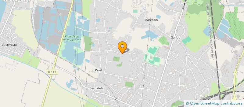 localisation de l'entreprise ENT. COMLOSAN RADITA à AMBARES-ET-LAGRAVE