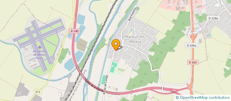 localisation de l'entreprise ENT D.E.I. à MAREUIL-LES-MEAUX