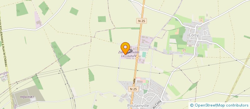 localisation de l'entreprise ENT GALE DE BATIMENT ET MENUISERIE  POULAINVILLE
