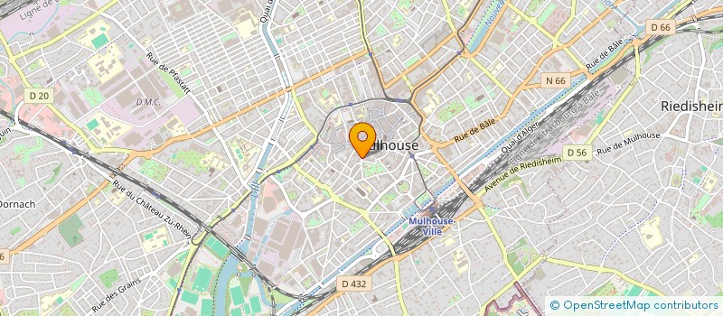 localisation de l'entreprise ENT GENERALE CONCTRUCTIONS TRADITIONNEL  MULHOUSE