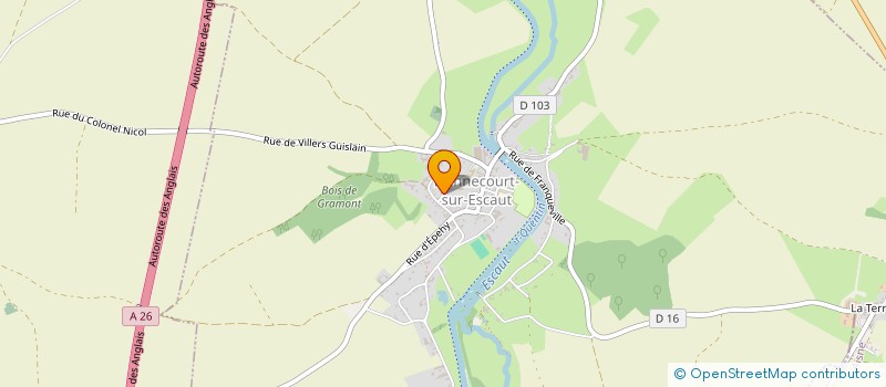 localisation de l'entreprise ENT GENERALE ELECTRICITE TRANNOY à HONNECOURT-SUR-ESCAUT