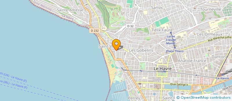 localisation de l'entreprise ENT GENERALE MONTAGE DEMARET FRERES à LE HAVRE