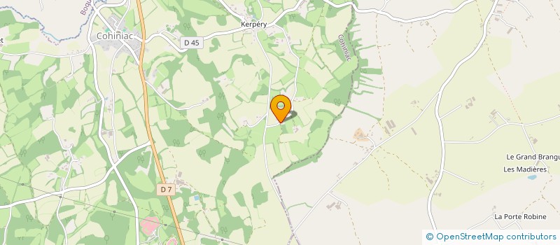 localisation de l'entreprise ENT. HERON  PLEDRAN