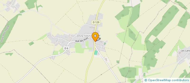 localisation de l'entreprise ENT. LAUDE à JOUY-SOUS-THELLE