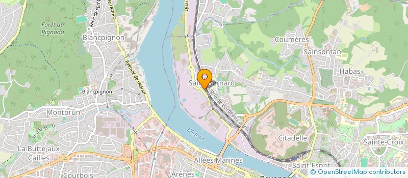 localisation de l'entreprise ENT. ONCHALO  BAYONNE