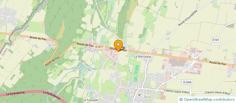 localisation de l'entreprise ENT. PIC  IBOS