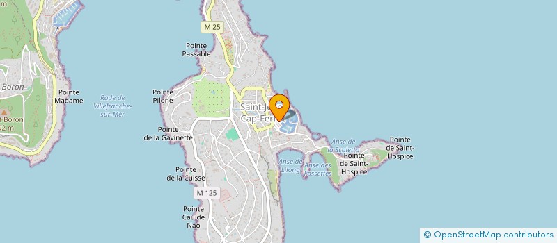 localisation de l'entreprise ENT. PIERRE CESARI à SAINT-JEAN-CAP-FERRAT