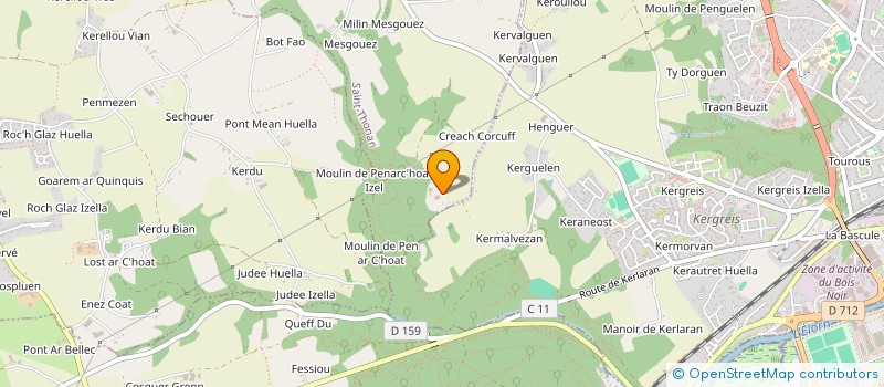 localisation de l'entreprise ENT.ROLIN  SAINT-THONAN