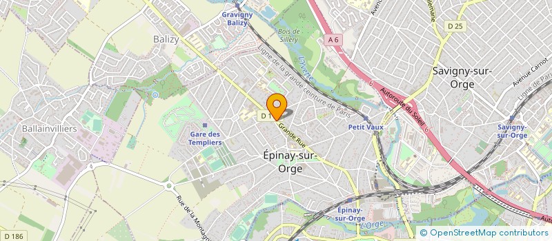 localisation de l'entreprise ENT VITORINO à EPINAY-SUR-ORGE