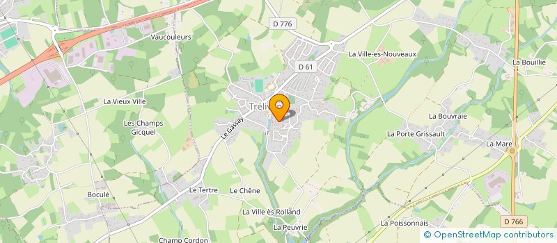 localisation de l'entreprise ENTACMEA  TRELIVAN