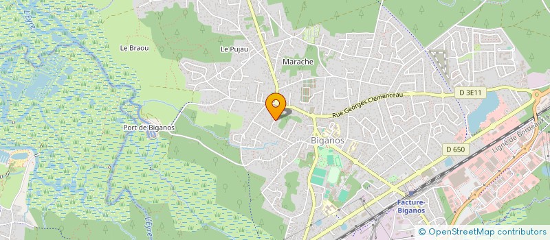 localisation de l'entreprise ENTAN NATUR  BIGANOS