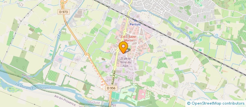 localisation de l'entreprise ENTANIK  PERTUIS