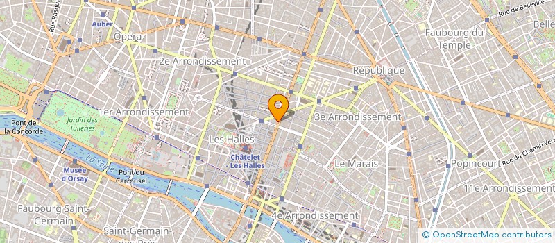 localisation de l'entreprise ENTECH E-COMMERCE à PARIS