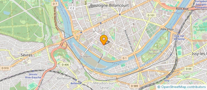 localisation de l'entreprise ENTEGRA EUROPE FRANCE  BOULOGNE-BILLANCOURT