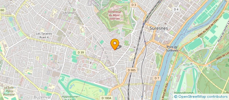 localisation de l'entreprise ENTELECOLOGIE  SURESNES