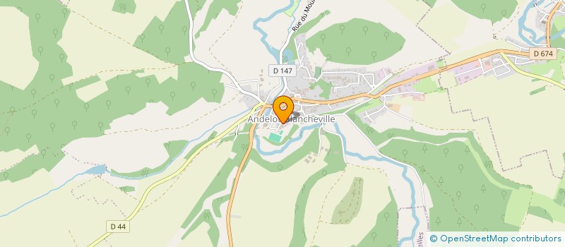 localisation de l'entreprise ENTEN SPORT ANDELOT RIMAUCOURT BOURDONS à ANDELOT-BLANCHEVILLE