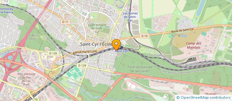 localisation de l'entreprise ENTENDRE  GUYANCOURT