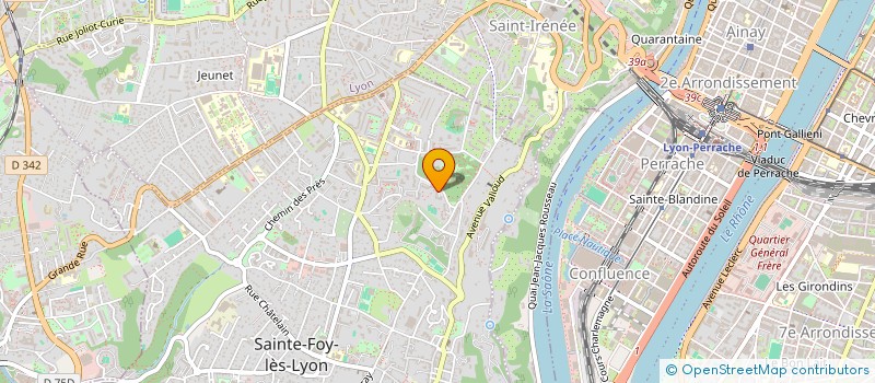 localisation de l'entreprise ENTENDSMOI  SAINTE-FOY-LES-LYON