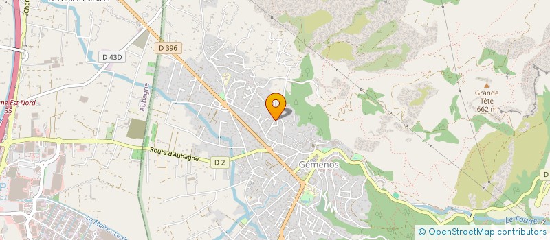 localisation de l'entreprise ENTENTE  GEMENOS