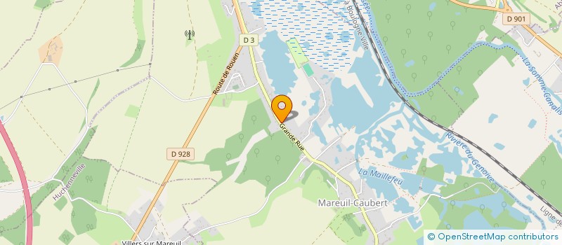 localisation de l'entreprise ENTENTE AMICALE LAIQUE BASKET BALL  MAREUIL-CAUBERT