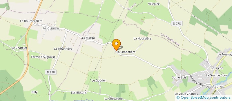localisation de l'entreprise ENTENTE AUBE L'AIGLE ATHETISME 61 à AUBE