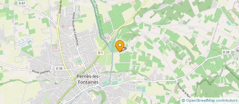 localisation de l'entreprise ENTENTE BOULISTE PERNOISE à PERNES-LES-FONTAINES