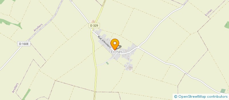localisation de l'entreprise ENTENTE COMMUNALE DE ERCHES  ERCHES