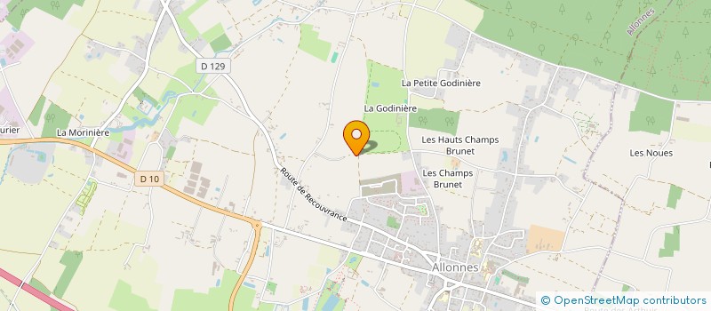 localisation de l'entreprise ENTENTE CONFRERIQUE DES CUISINIERS à ALLONNES