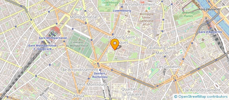 localisation de l'entreprise ENTENTE CORDIALE  PARIS