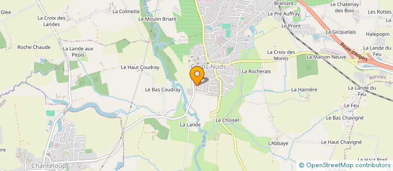 localisation de l'entreprise ENTENTE CYCLOTOURISTE CORNUSIENNE  JANZE