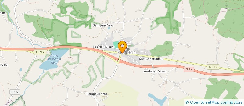 localisation de l'entreprise ENTENTE DE BEG AR C'HRA  PLOUNERIN