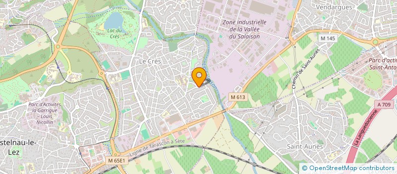 localisation de l'entreprise ENTENTE DES COMBATTANTS CRESSOIS ET LEURS AMIS  LE CRES