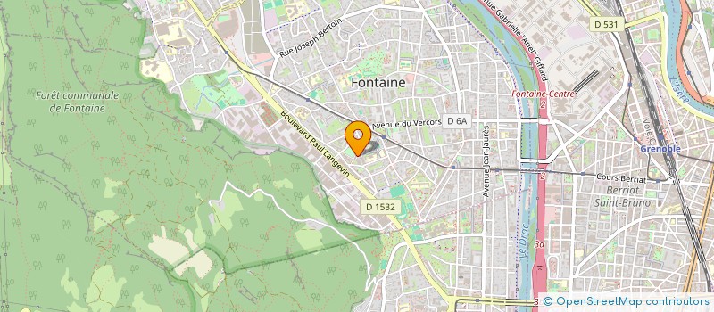 localisation de l'entreprise ENTENTE DES JEUNES FONTAINDIS  FONTAINE