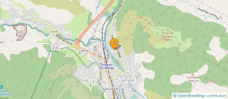 localisation de l'entreprise ENTENTE FOOTBALL SPAM à MERCUS-GARRABET