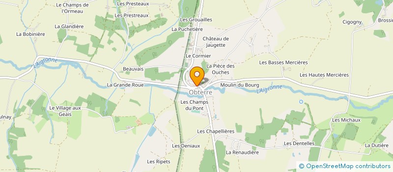 localisation de l'entreprise ENTENTE HALIEUTIQUE ET CYNEGETIQUE OBTERROISE à OBTERRE