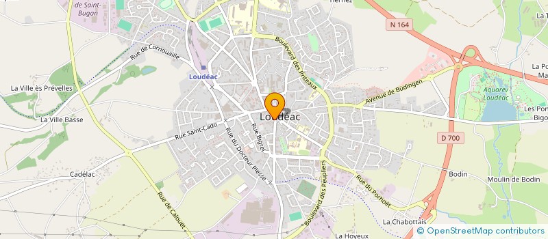 localisation de l'entreprise ENTENTE LOUDEAC LAMBALLE ACTION NOUVELLE à LOUDEAC
