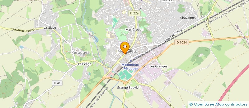 localisation de l'entreprise ENTENTE MEXIMIEUX DAGNEUX PLAINE DE L'AI à MEXIMIEUX