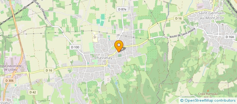 localisation de l'entreprise ENTENTE MONTS D'OR D'AZERGUES à CHASSELAY