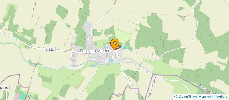 localisation de l'entreprise ENTENTE PONGISTE DE L'EST DU VALOIS à BETZ