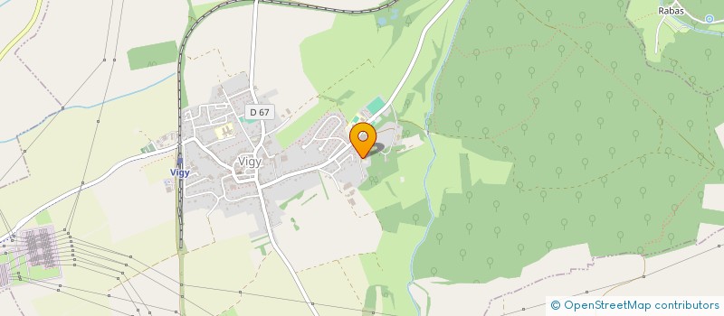 localisation de l'entreprise ENTENTE PONGISTE DE VIGY  VIGY