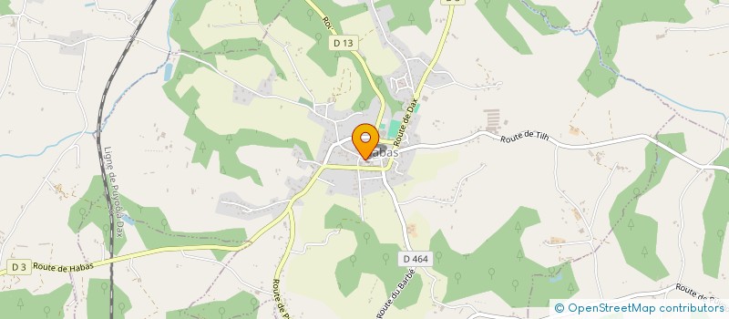 localisation de l'entreprise ENTENTE POUILLON HABAS LABATUT  HABAS