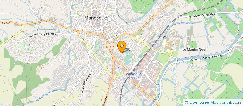 localisation de l'entreprise ENTENTE PROVE MANOSQUE SECTI ATHLETISME à MANOSQUE