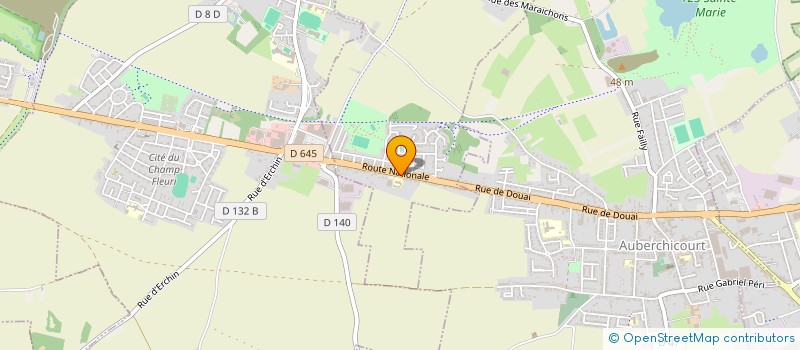 localisation de l'entreprise ENTENTE REG DOUAI CAMBRAI TIR à ECAILLON