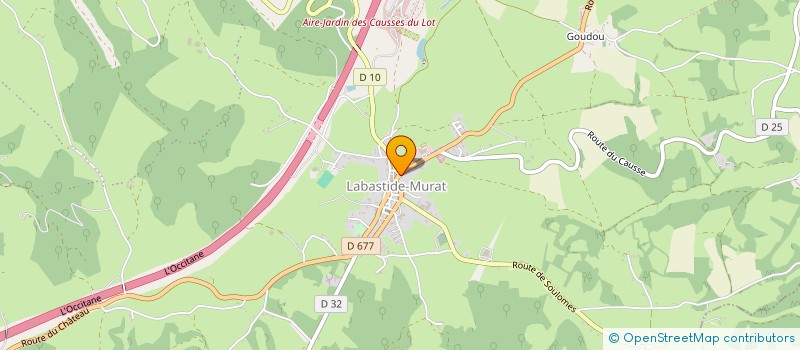 localisation de l'entreprise ENTENTE SPELEO DE LA BRAUNHIE  COEUR DE CAUSSE