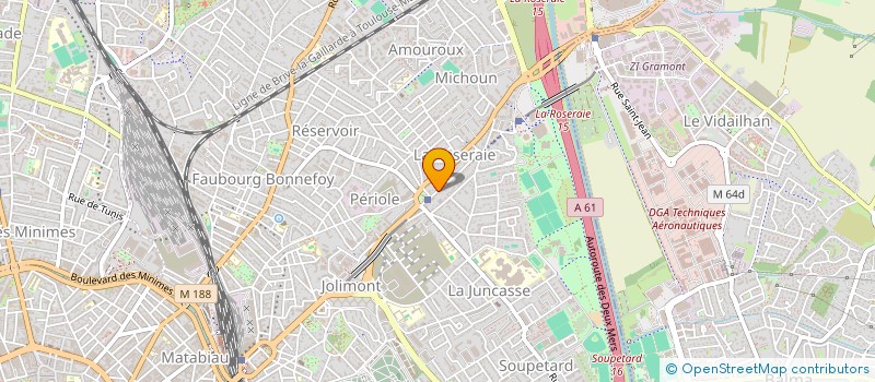 localisation de l'entreprise ENTENTE SPORTIVE BOULISTE TOULOUSAINE à TOULOUSE