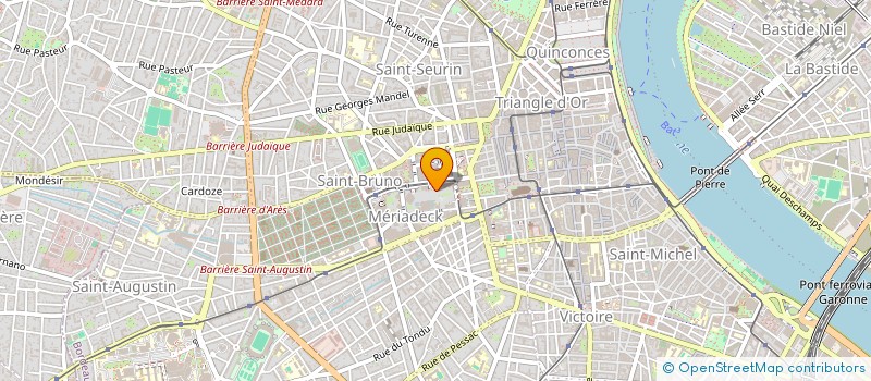 localisation de l'entreprise ENTENTE SPORTIVE CONSEIL GEN PREFECT GDE à BORDEAUX