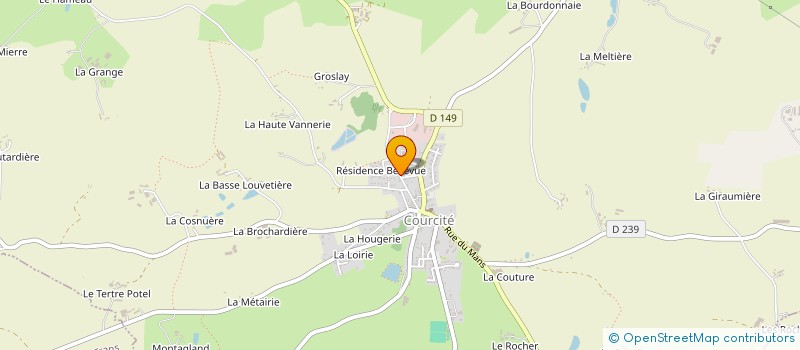 localisation de l'entreprise ENTENTE SPORTIVE D'AVERTON  AVERTON