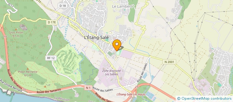 localisation de l'entreprise ENTENTE SPORTIVE DE LA DOMINICAINE  L'ETANG-SALE