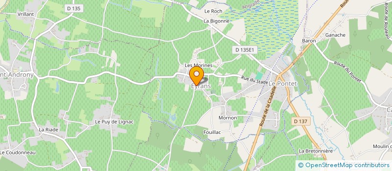 localisation de l'entreprise ENTENTE SPORTIVE DE ST PAUL  SAINT-PAUL