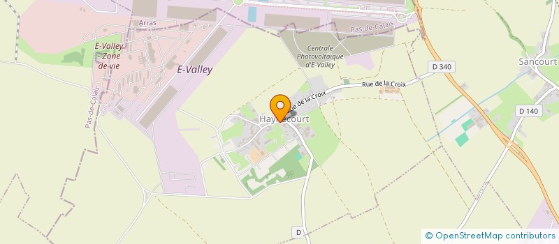 localisation de l'entreprise ENTENTE SPORTIVE HAYNECOURT/EPINOY  HAYNECOURT